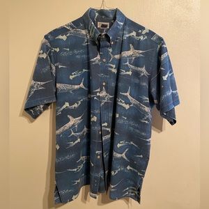 Reyn Spooner Hawaiian Shirt designed in Hawaii, size XL